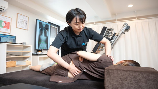 カイロプラクティックでのアプローチ