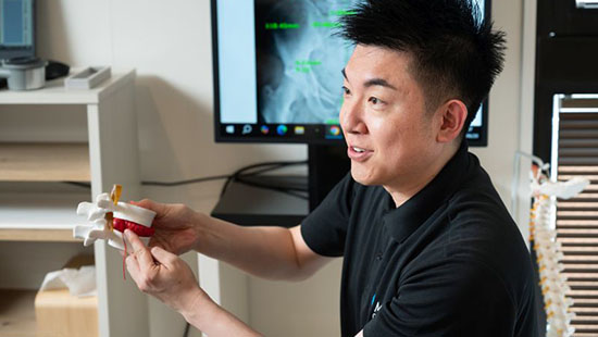 カイロプラクティックでのアプローチ