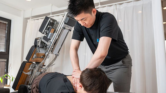 カイロプラクティックでのアプローチ