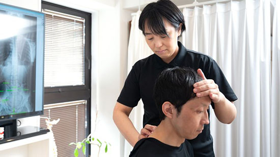 カイロプラクティックでのアプローチ