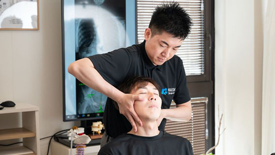 カイロプラクティックでのアプローチ