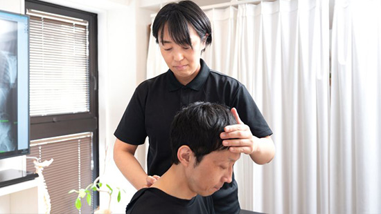 カイロプラクティックでのアプローチ