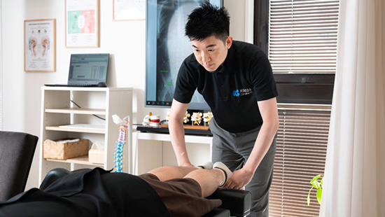 カイロプラクティックでのアプローチ